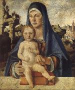Bartolomeo Montagna The Virgin and Child oil painting artist